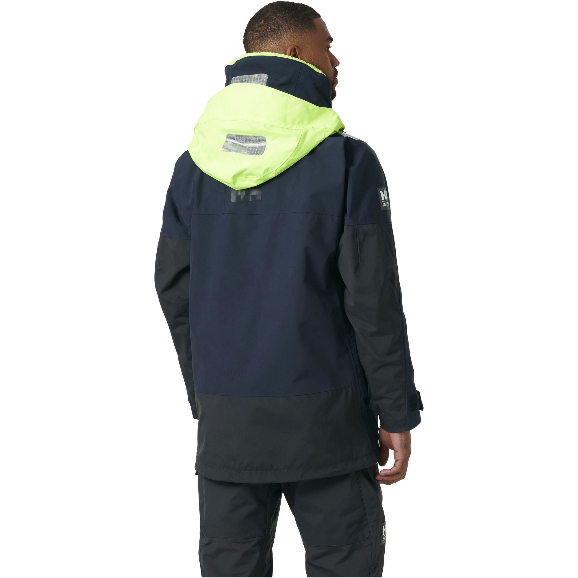 2026 Helly Hansen Mens Skagen Offshore Jacket & Trouser Sailing Suit 3425534254 - Ebony / Navy
